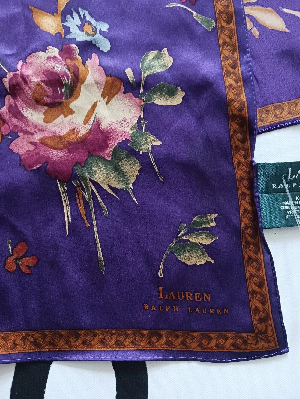 Ralph Lauren Silk Scarf, 54'
